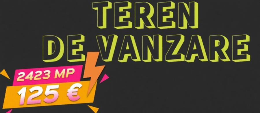 Teren de 2423 mp, în Central