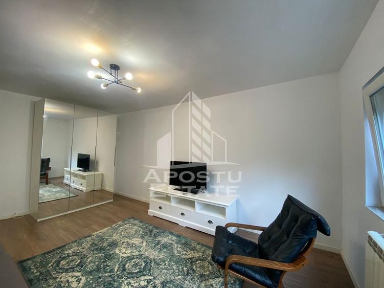 Apartament cu 2 camere decomandat, mobilat în Lunei