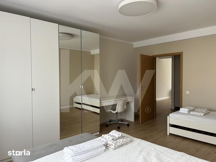 Apartament cu 2 camere semidecomandat, mobilat în Ștrand