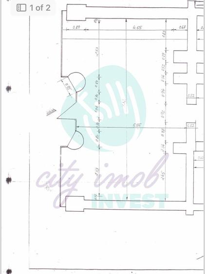 Spațiu comercial, de 99 mp, în Eminescu