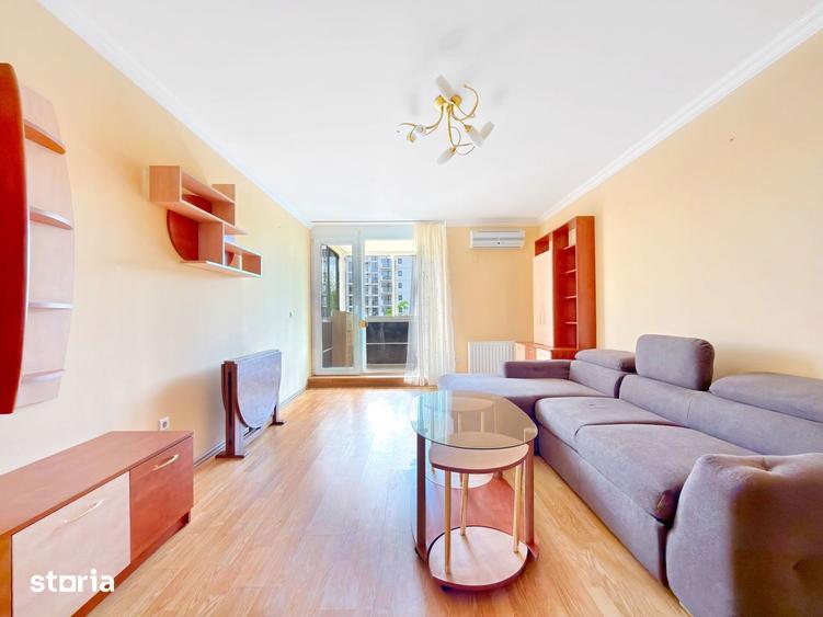 Apartament cu 2 camere decomandat, mobilat în Est
