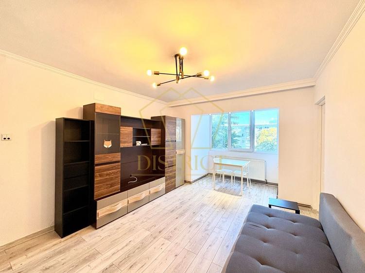 Apartament cu 2 camere nedecomandat, mobilat în Girocului