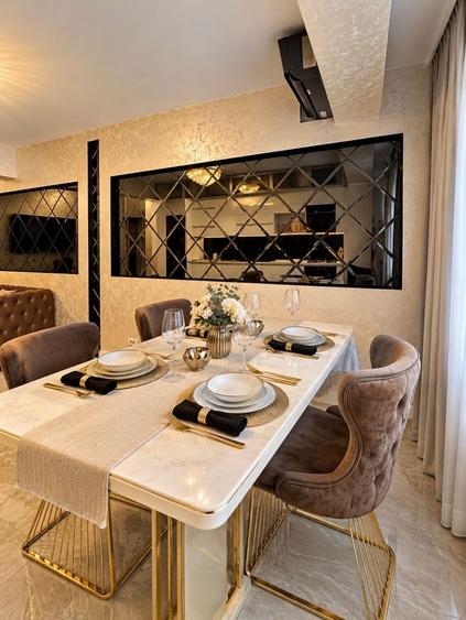Apartament cu 3 camere semidecomandat, mobilat în Berceni