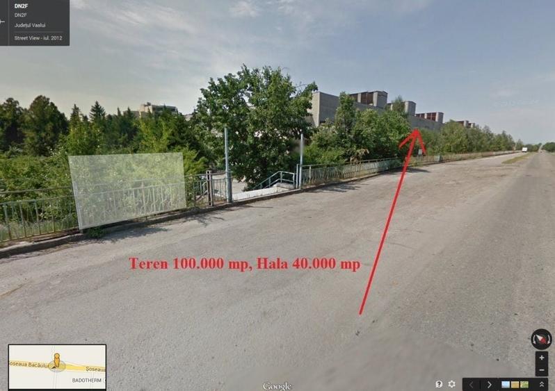 Spațiu industrial, de 40,000 mp, în Exterior Nord