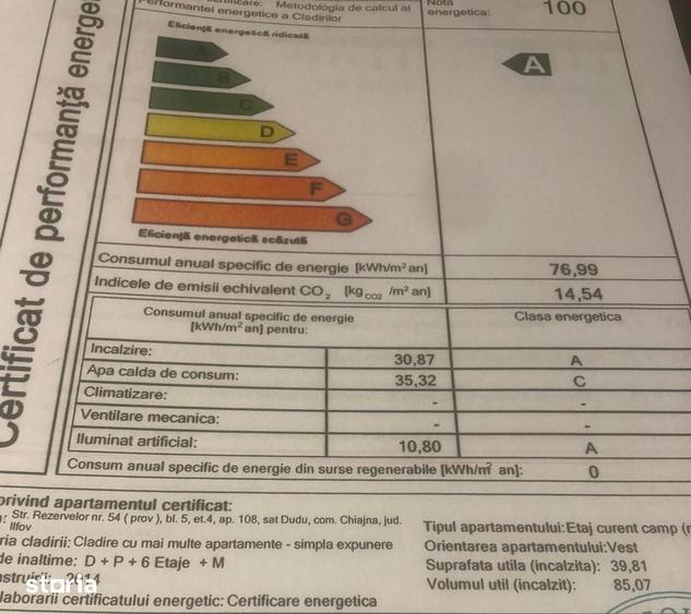 Apartament cu 2 camere în Roșu