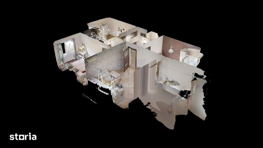Apartament cu 3 camere în Tei