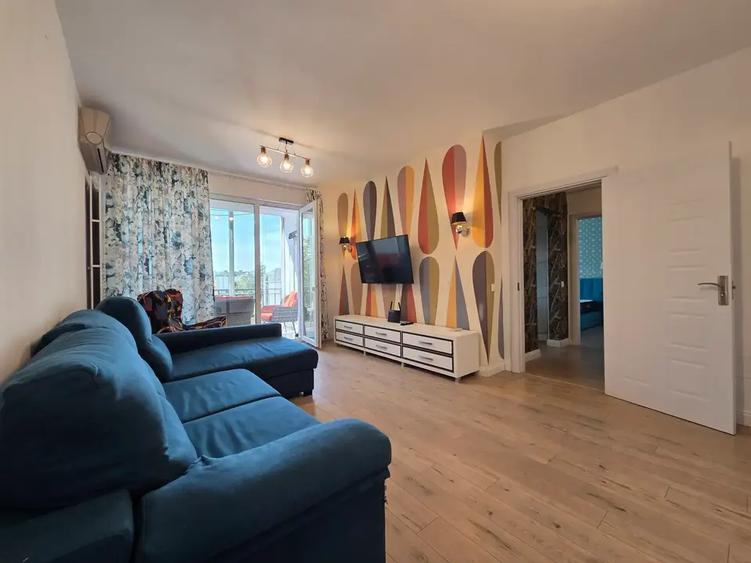 Apartament cu 2 camere decomandat, mobilat în Mihai Bravu
