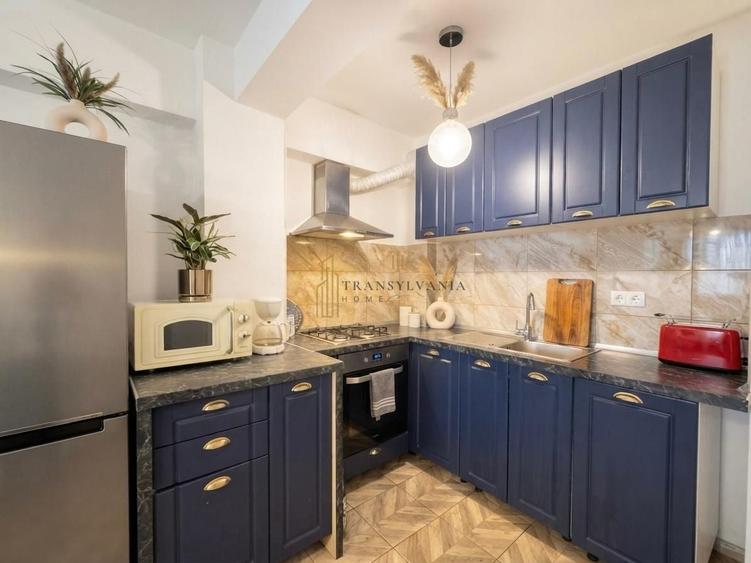 Apartament cu 3 camere semidecomandat în Nord