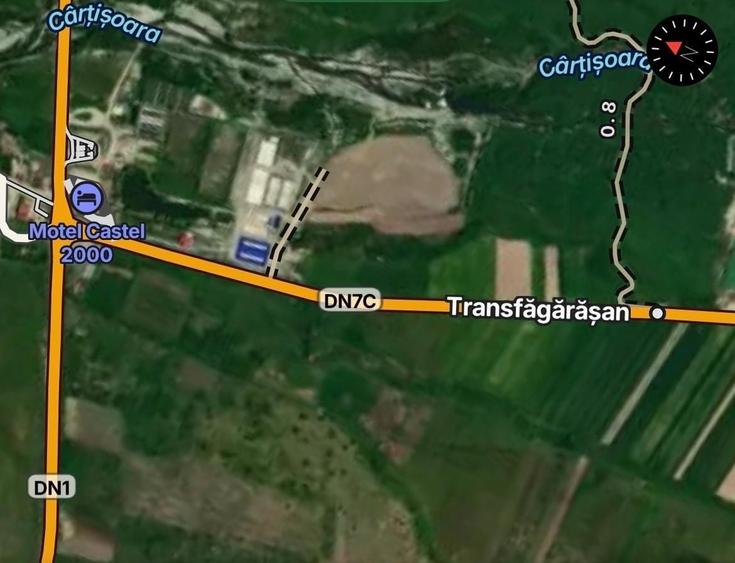 Teren agricol extravilan de 510 mp, în Cârțișoara