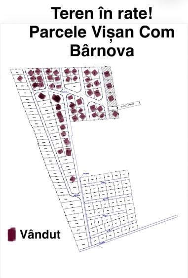 Teren intravilan de 670 mp, în Vișani