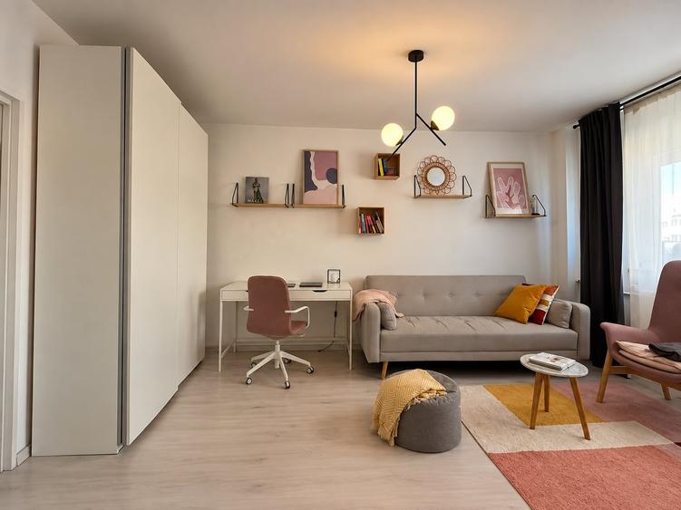Apartament cu 2 camere decomandat, mobilat în Moșilor