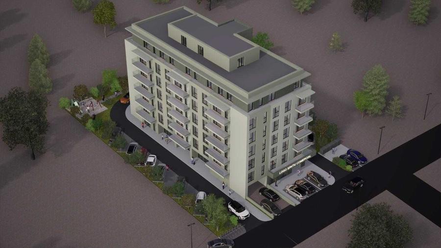 Apartament cu 2 camere decomandat în Exterior Vest