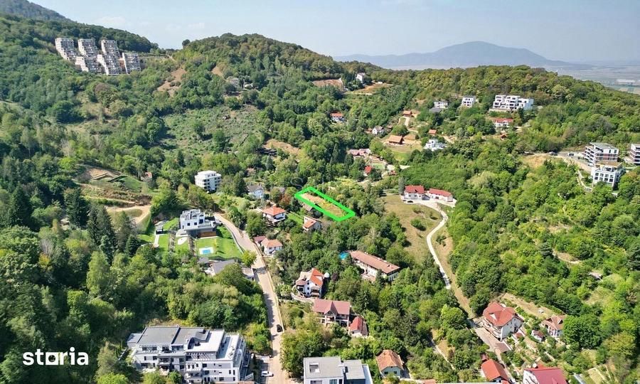 Teren de 2300 mp, în Schei