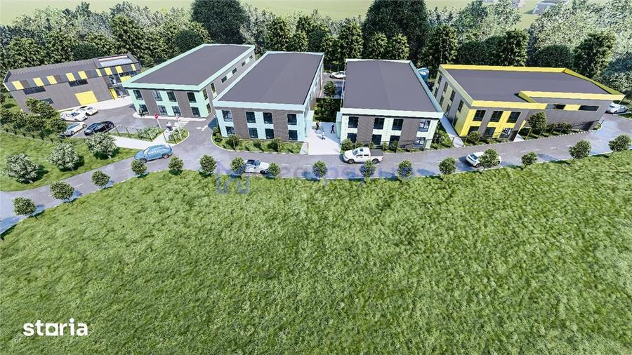 Teren de 2050 mp, în Zona industrială