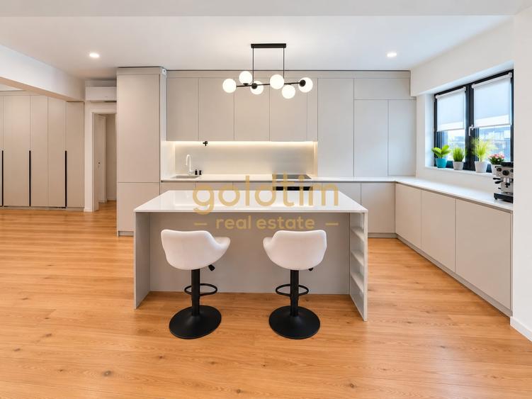 Apartament cu 3 camere decomandat, mobilat în Pipera