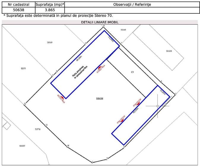 Spațiu comercial, de 1,300 mp, în Săvinești