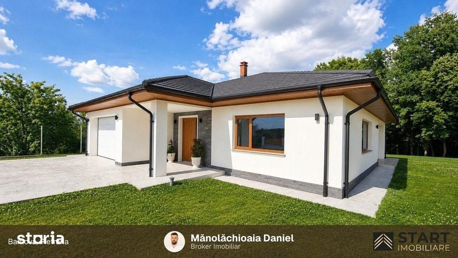 Casă cu 4 camere cu Teren 1000 Mp în Bârnova