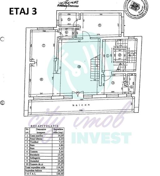 Apartament cu 5 camere în Floreasca