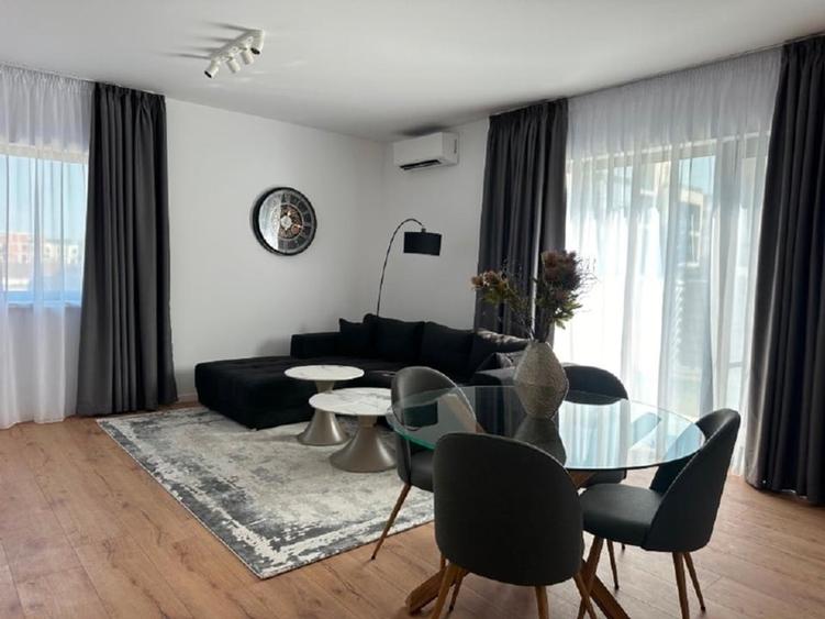 Apartament de lux cu 2 camere și curte plus loc parcare în complex rezidențial - 3