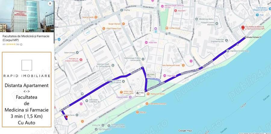 OFERTA - Apartament 1 Camera - Mazepa 1 - Vedere Dunare - Mobilat+Utilat - Blue Acqua Piata Ancora - 13