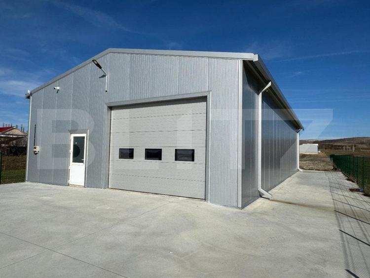 Hala 194 mp utili, platforma betonata 400 mp si teren total de 1.500 mp, Racari - 1