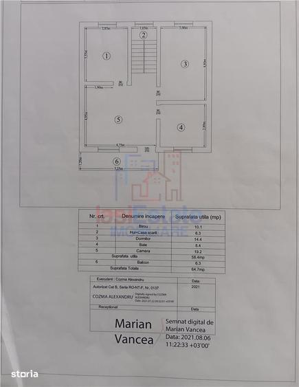 Dumbrava com. Ciurea Vila P+M Su=120mp Teren 300mp toate utilitatile - 3