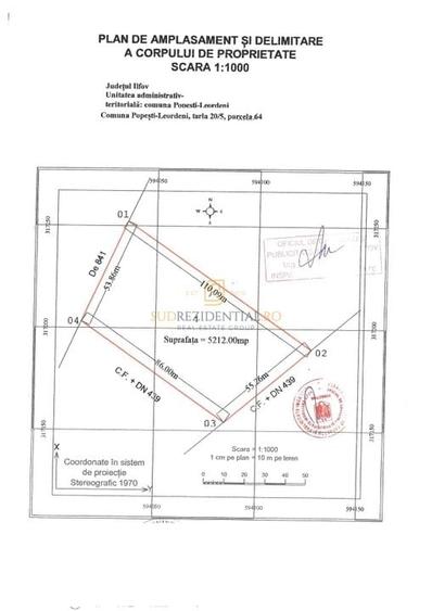 Teren Popesti-Leordeni  - Soseaua de centura  5212 mp cu deschidere 55 ml - 9