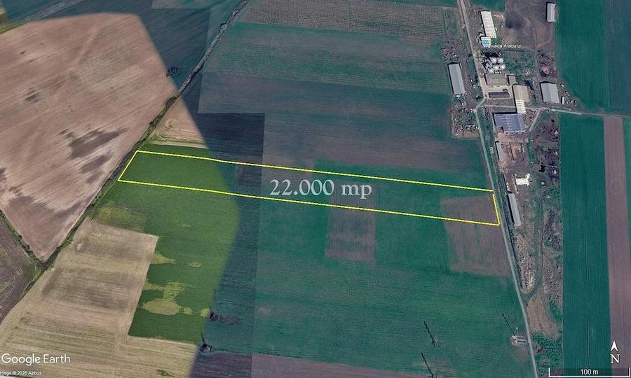 2,2 ha teren vizavi de Uzina Electrica Arad - 1