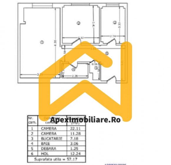 Dorobanti | Nemobilat | 2 Camere | Parter - 6