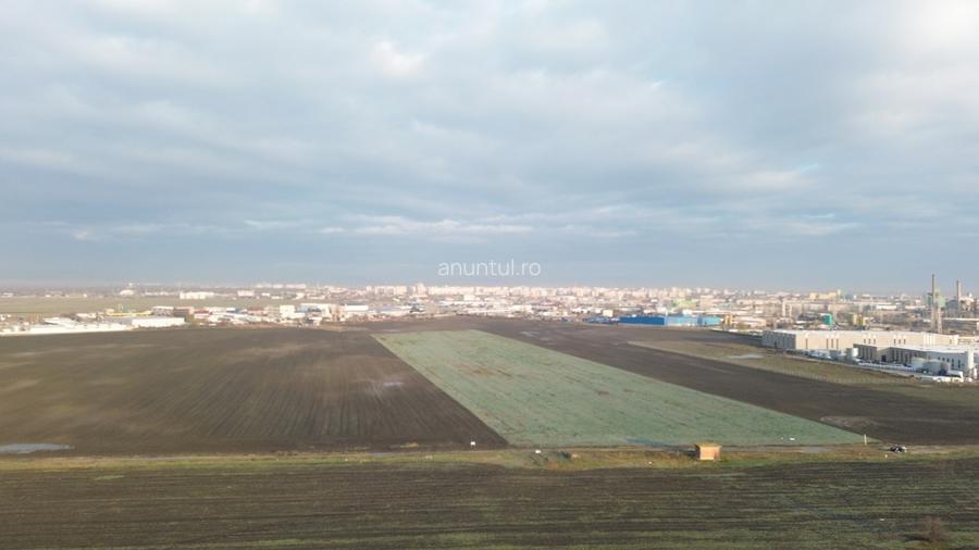 Constanta Teren intravilan 2,8 ha industrial deschidere 75 ml soseaua Constantei