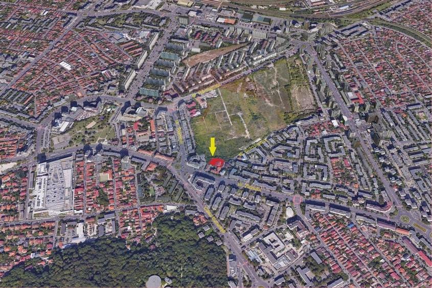 Teren pentru investitie in Brasov | Centrul Civic| A.C. | P+2E+3Er - 2