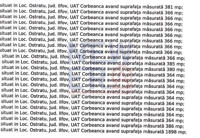 Teren  intravilan cu sprafata de 10.000 mp  – Corbeanca, zona Ostratu - 3