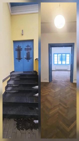 Inchiriere casa ,vila Andrei Muresanu D+P+M 480 MP teren 960 mp 5 loc parcare ,7000 eur +tva - 7