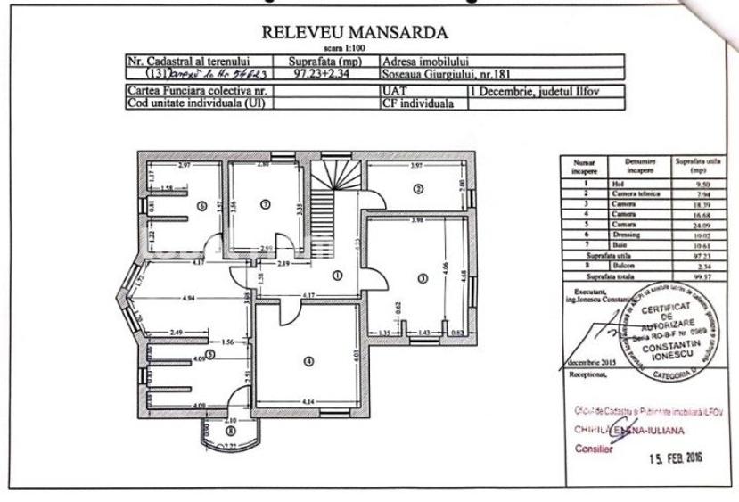 Vila P+1+Teren 1094MP + Gradina + Livada + Garaj | 1 Decembrie - Sos. Giurgiului - 50