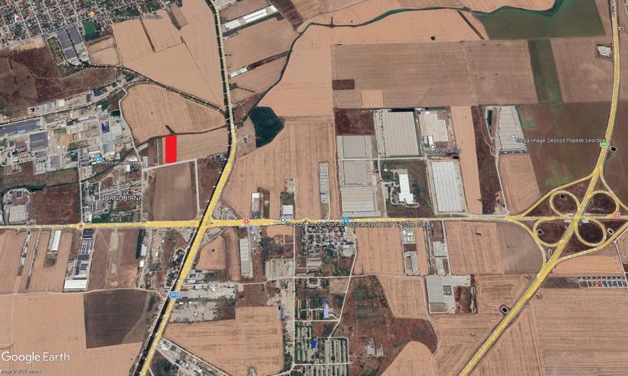 Danubiana - Teren intravilan ideal productie - depozitare - 1