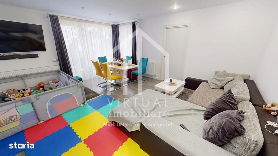 Ap. cu 3 camere 83mp utili + terasa si gradina | 2 locuri de parcare - 9