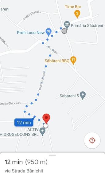 Loturi de teren parcelat, Sabareni, intravilan, 620-650 mp - 1