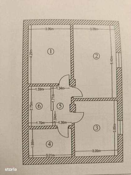 Vila in Varteju cu patru camere,curte mare - 7