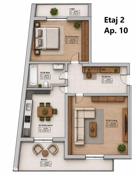 Proiect Amsterdam 6 - TVA inclus, Parcare subterana inclusa - 1
