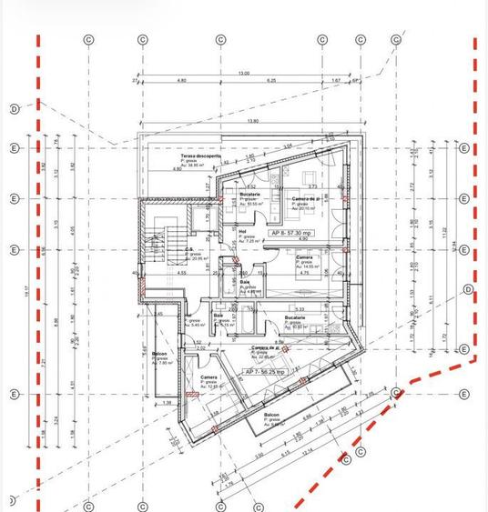 Teren pentru bloc, 1082 mp, HCL, Manastur - 1