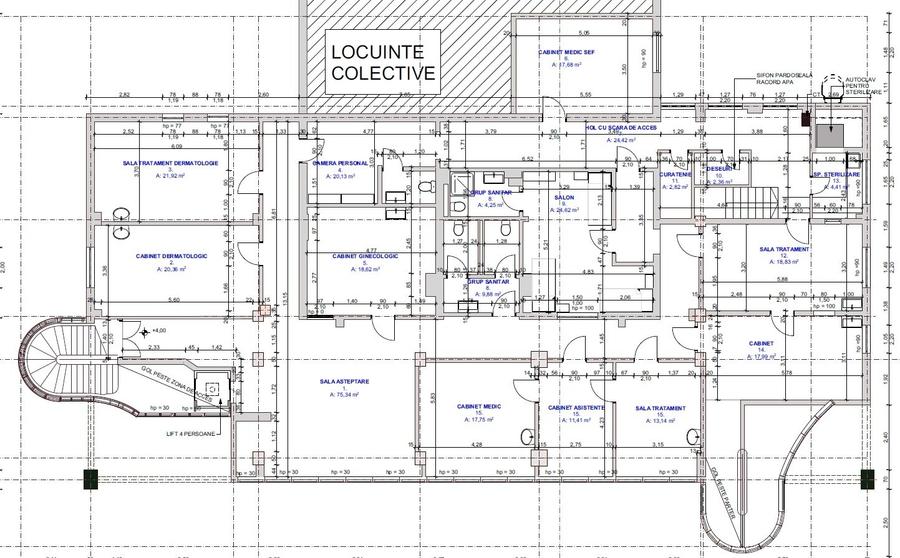 Spatiu comercial pretabil pentru birouri / clinica medicala / showroom 330 mp - 1