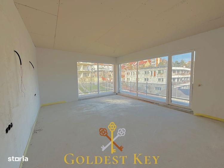 Apartament SEMIFINISAT cu 2 camere, terasa si parcare subterana - 1