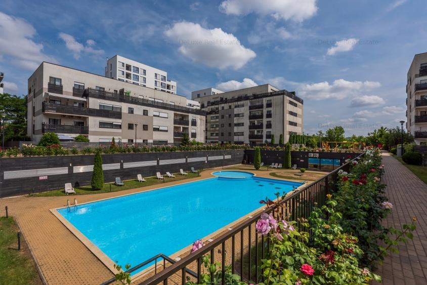 Apartament splendid 3 camere cu gradina proprie, Baneasa Natura Residence - 16