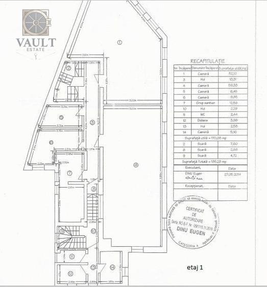 Casa INDIVIDUALA - S+P+1+M - 5 minute de metrou TINERETULUI - 27