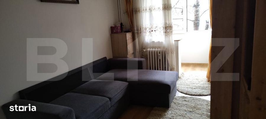 Apartament 2 camere, 40 mp, semidecomandat, etaj intermediar, zona Uni - 10