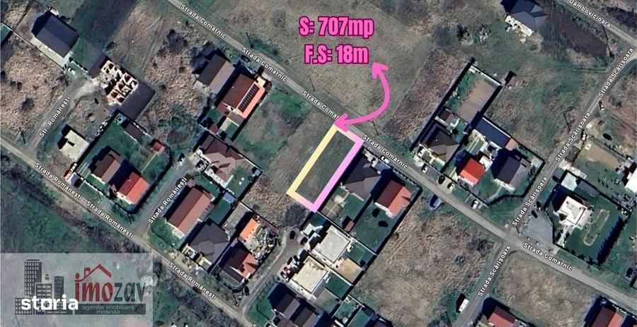 Parcela de vanzare Mosnita Noua, Strada Comarnic - 4