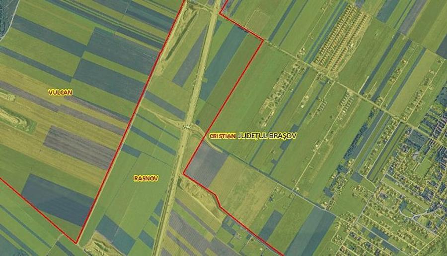 Brasov - Cristian, teren intravilan 34.000 mp, oferta pentru dezvoltatori. - 2