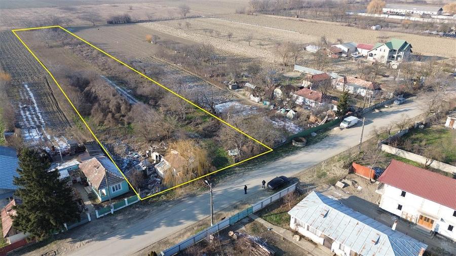 Teren 6.057 mp in Radulesti cu deschidere 30 metri la asfalt - 5