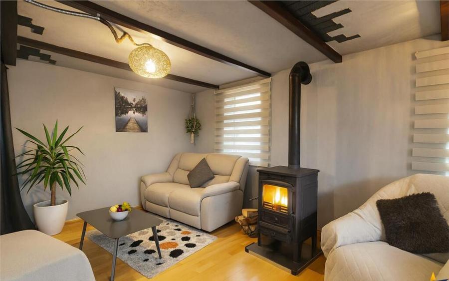 FILM3D!Cabana cu autenticitate, mobilata,utilata,teren700mp, - 12