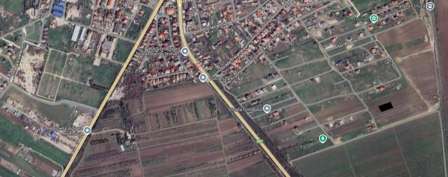Teren de vanzare in Agigea, zona de Est, deschidere de 42,5ml, sup de 1000mp. - 1